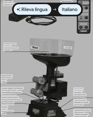 Ping pong robot TIBHAR