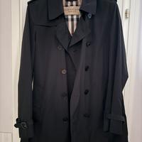 Trench Burberry uomo nero XL