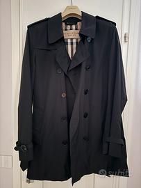 Trench Burberry uomo nero XL