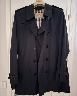 Trench Burberry uomo nero XL