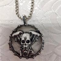 collana catena bikers moto accessori abbigliamento