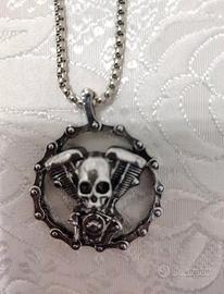 collana catena bikers moto accessori abbigliamento
