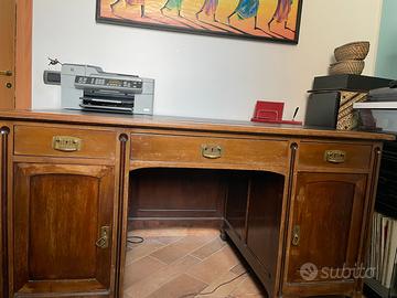 Scrivania  legno antica