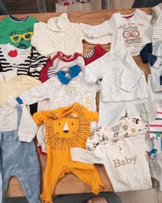 3° Stock misto abbigliamento bambino 1-6 mesi