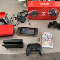 Nintendo Switch con giochi e accessori