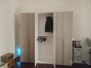 ARMADIO 6 ante beige con venature 