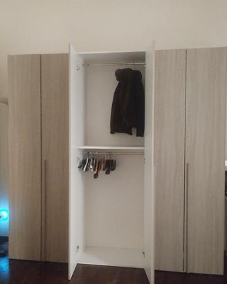 ARMADIO 6 ante beige con venature 