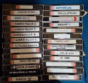 Lotto 27 vhs film da tv 