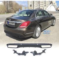 DIFFUSORE MERCEDES CLASSE C W205 14-21 LOOK C63 FI