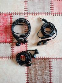 3 cuffie auricolari NON funzionanti