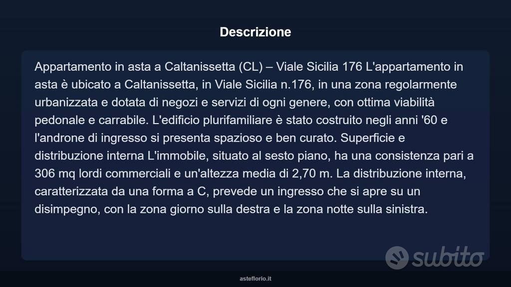Appartamento – Caltanissetta - Vista 3