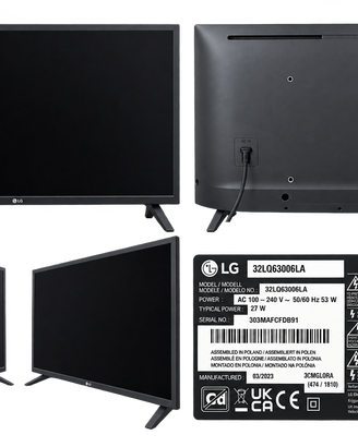LG 32LQ63006LA, prodotto 03/2023, TV LED da 32"