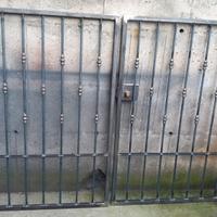 cancelli 2 ante in ferro