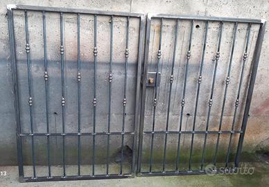 cancelli 2 ante in ferro