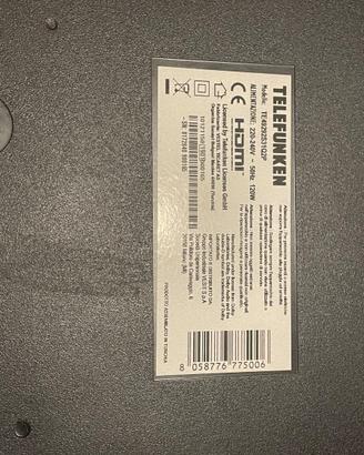 TELEFUNKEN TE49292S31Q2P ROTTA!!!