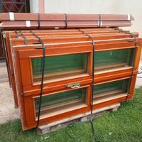 10 infissi legno e vetrocamera