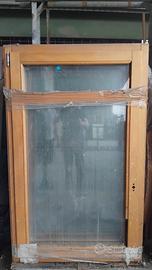 FINESTRE E PORTE FINESTRE IN LEGNO OKUME'