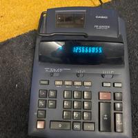 Calcolatrice stampante funzionante Casio