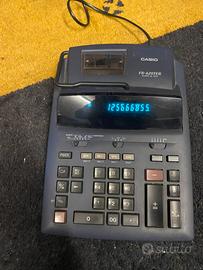 Calcolatrice stampante funzionante Casio