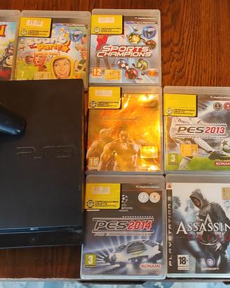 PlayStation 3 con joypad+ 9 giochi