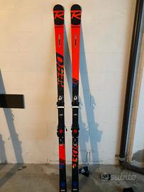 Sci ROSSIGNOL gigante 188cm raggio 30 metri