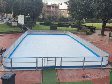 Pista di pattinaggio. Dicembre 2026 - gennaio 2027