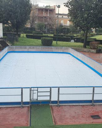 Pista di pattinaggio. Dicembre 2026 - gennaio 2027