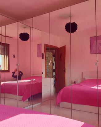 Armadi/Guardaroba Pax bianco specchi