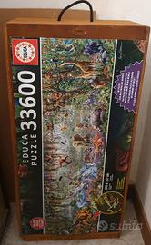 Educa puzzle giungla 33600 pezzi