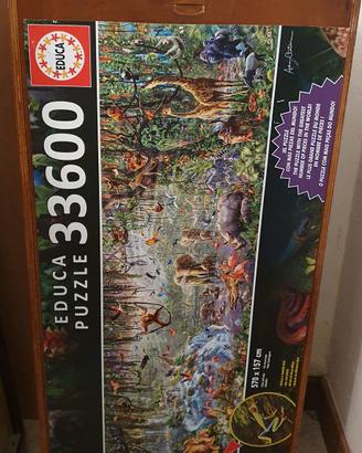 Educa puzzle giungla 33600 pezzi