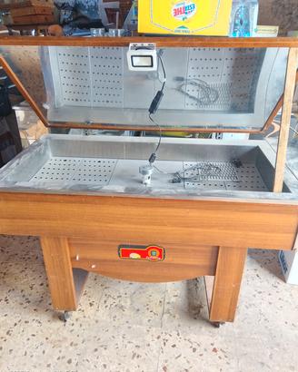 frigo vetrina per pesci