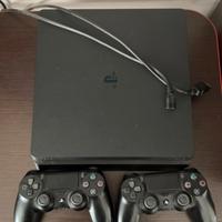 PlayStation 4 Slim 1TB + 2 Joystick originali