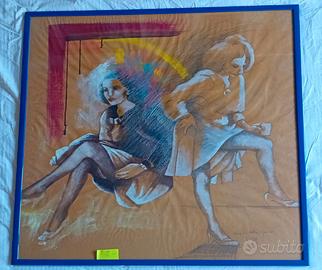 Opere autentiche pittore Libero Vitali con cornici