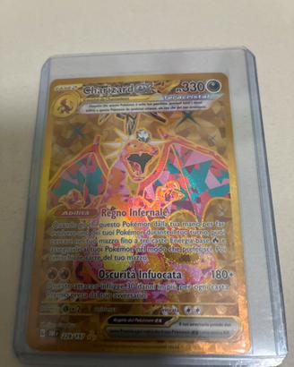 Charizard ex gold teracrystal 228/197