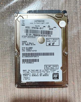 HDD 640 GB