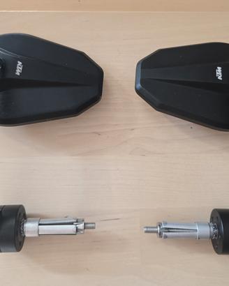 Specchietti KTM powerparts a manubrio/tampone