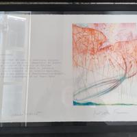 Due litografie 70x100 giosetta fioroni