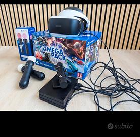 PlayStation Vr 1+2 Ps VR Move+camera+AdattatorePS5
