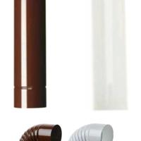 TUBI SMALTATI PER STUFA A LEGNA diametro 12/14