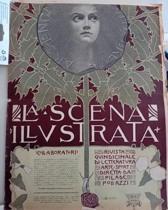 Rivista La Scena Illustrata anno 1902