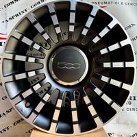 4 CERCHI IN LEGA ORIGINALI RAGGIO 16 FIAT 500