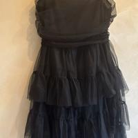 Abito in tulle nero