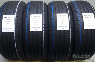 4 GOMME 215 55 17 GOODYEAR A2174