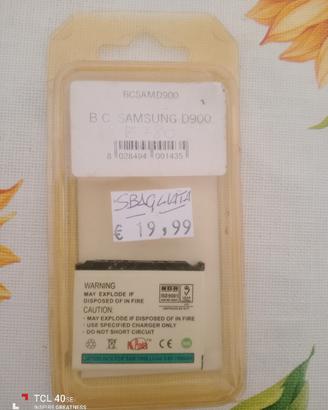 batteria x Samsung D900