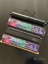 4 luci nere per feste, per DJ, a casa,