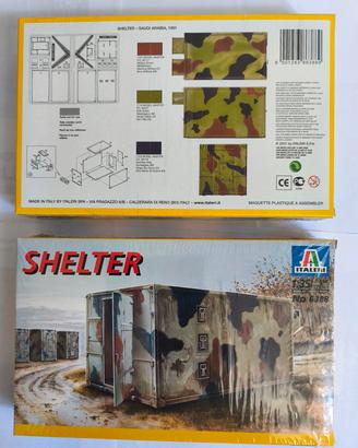 KIT ITALERI CONTAINER MILITARE ' SHELTER'