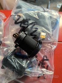 Caricatore Doppia USB moto, camper, auto 12Volt 