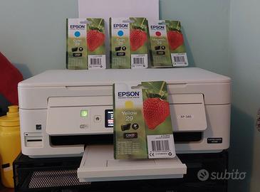 Stampante multif. Epson XP-345 +cartucce 