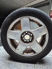 4 Cerchi  in lega VW Polo gomme Pirelli 195/50/15