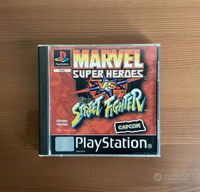 Marvel Super Heroes vs Street Fighter PS1 PAL ita